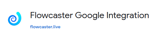 Flowcaster Google Integration